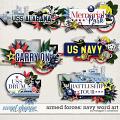 Armed Forces: Navy Word Art by Meagan's Creations