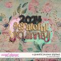 2024: A Grateful Journey {alphas} by Sweet Doll designs