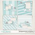 Peppermint Stripes 2 by Fiddle-Dee-Dee Designs
