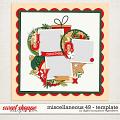 Miscellaneous 49 Template by Digital Scrapbook Ingredients