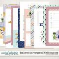 Believe in Yourself 6x8 Papers by Becca Bonneville
