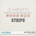 Sprinkles Alphabets by Becca Bonneville