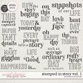 Stamped in Story Vol. 1 by Becca Bonneville