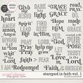 Stamped in Faith Vol. 1 by Becca Bonneville