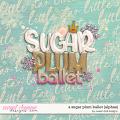 A Sugar Plum Ballet {alphas} by Sweet Doll designs