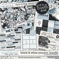 Black & White: January Bundle by Connection Keeping