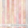 Pink Champagne Extra Papers by Ponytails