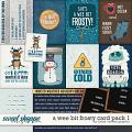A Wee Bit Frosty Cards 1 by Clever Monkey Graphics