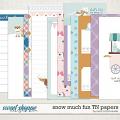 Snow Much Fun TN Papers by Becca Bonneville Snow Much Fun TN Papers by Becca Bonneville