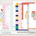 Love You Like TN Papers by Becca Bonneville