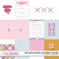 All You Need: Pocket Cards by Allison Pennington