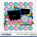 Cindy's Layered Templates - All In One Single 2: Celebrate by Cindy Schneider Cindy's Layered Templates - All In One Single 2: Celebrate by Cindy Schneider