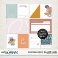 Conversations: Pocket Cards | Designed by Soco Conversations: Pocket Cards | Designed by Soco