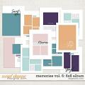 Memories Vol. 6 - 6x8 Template Album | Designed by Soco
