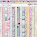 Captured Glimmers: A Gentle Flow Papers by Sweet Doll designs