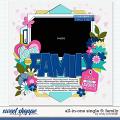 Cindy's Layered Templates - All in One Single 6: Family by Cindy Schneider