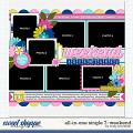Cindy's Layered Templates - All in One Single 7: Weekend by Cindy Schneider Cindy's Layered Templates - All in One Single 7: Weekend by Cindy Schneider