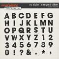 CU ALPHA | STAMPED OFFSET by The Nifty Pixel
