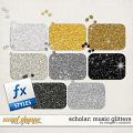 Scholar: Music Glitters by Meagan's Creations