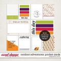 Outdoor Adventures: Pocket Cards | Designed by Soco