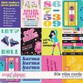 80's Vibe Cards by Kelly Bangs Creative 80's Vibe Cards by Kelly Bangs Creative