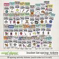 Bucket List: Spring Tickets by Connection Keeping Bucket List: Spring Tickets by Connection Keeping