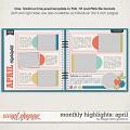 Monthly Highlights: April {layered templates} by Blagovesta Gosheva