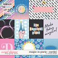 Magic in Paris - Cards1 by WendyP Designs Magic in Paris - Cards1 by WendyP Designs