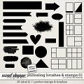 Pocket Scrapbooking Labels & Pockets in Stamps and Brushes by Connection Keeping Pocket Scrapbooking Labels & Pockets in Stamps and Brushes by Connection Keeping
