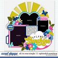 Cindy's Layered Templates - All In One Single 11: Splendid Sunshine by Cindy Schneider Cindy's Layered Templates - All In One Single 11: Splendid Sunshine by Cindy Schneider