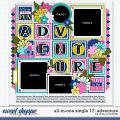 Cindy's Layered Templates - All in One Single 17: Adventure by Cindy Schneider