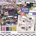 Scrap to Escape Bundle by Fiddle-Dee-Dee Designs and Studio Liv