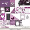 Black & White: May Journal Cards by Connection Keeping Black & White: May Journal Cards by Connection Keeping