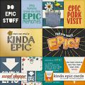 Kinda Epic Cards by Clever Monkey Graphics