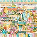 Summery Weekend Vibes Kit by Digital Scrapbook Ingredients and Studio Basic