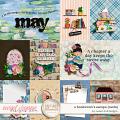 Captured Glimmers: A Bookworm’s Escape {cards} by Sweet Doll designs
