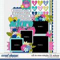 Cindy's Layered Templates - All in One Single 19: Adore by Cindy Schneider Cindy's Layered Templates - All in One Single 19: Adore by Cindy Schneider