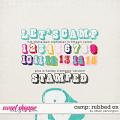 Camp: Rubbed On by Allison Pennington Camp: Rubbed On by Allison Pennington