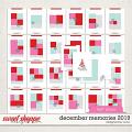 December Memories 2019: 6x8 Template Album | Designed by Soco
