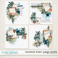 SUMMER HAZE | PAGE DRAFTS by The Nifty Pixel