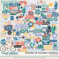 Wander & Wonder Stickers by Traci Reed Wander & Wonder Stickers by Traci Reed