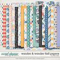 Wander & Wonder 6x8 Papers by Traci Reed Wander & Wonder 6x8 Papers by Traci Reed