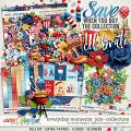 Everyday Moments: July Bundle by Studio Flergs & Digital Scrapbook Ingredients Everyday Moments: July Bundle by Studio Flergs & Digital Scrapbook Ingredients