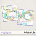 Hello Lovely Layered Templates by Amber Hello Lovely Layered Templates by Amber