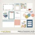 Signs of Summer Cards by Becca Bonneville & Elif Sahin Designs Signs of Summer Cards by Becca Bonneville & Elif Sahin Designs
