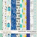 Sand and Sea - Bonus Papers by Red Ivy Design