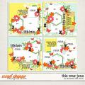 This Was: June Layered Templates by Alchemy Wild Studio
