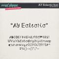 CU AY Eclectic font by Amanda Yi