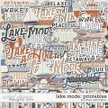 Lake Mode: Printables by Allison Pennington Lake Mode: Printables by Allison Pennington