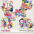 Teen Spirit: Word Art by Meagan's Creations